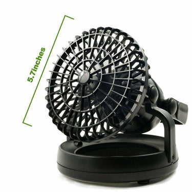 2-in-1 Portable Camping Tent Light And Fan For Outdoor